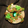 Heart of the sacred Forest - handmade Pendant