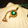 Zelda: Kokiri Emerald - handmade Keycharms