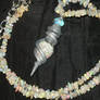 Celestrial Illuminum - handmade Opalnecklace