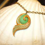 Kokiri Emerald - Pendant with real Emerald