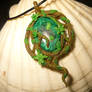 Amulet of the Forestpond Nymphs - handmade Pendant