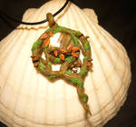 Autumn Luster - handmade Pendant by Ganjamira