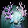 Calypsos Waves - Hairclip with handsculpted Corals