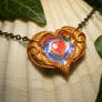 Zelda Heartcontainer - handmade Necklace