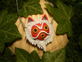 Mononoke Hime - handmade Pendant