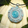 Pegasus Galaxy Stargate - handmade Pendant