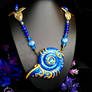 Royal Depths - OOAK Seashell Necklace