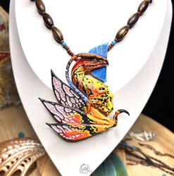 Toruk - handmade Miniature Amulet