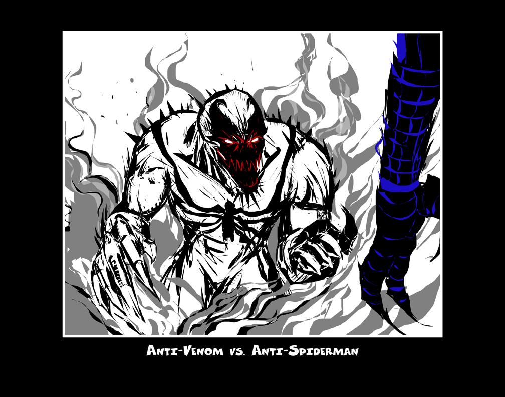 anti venom vs anti spiderman