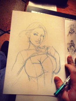 powergirl sketchbook