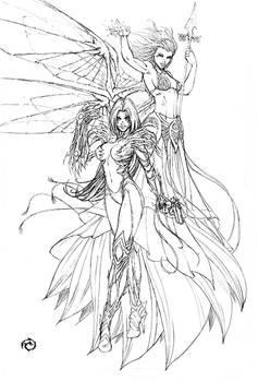 Grace and Witchblade