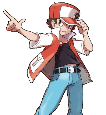 Pokemon Trainer Red Render by OxeyClean on DeviantArt