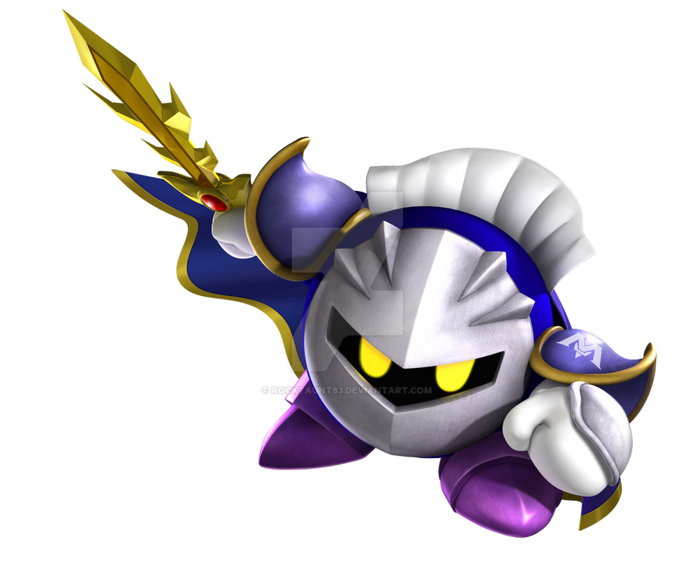 Meta Knight Render by rocktaunt63 on DeviantArt