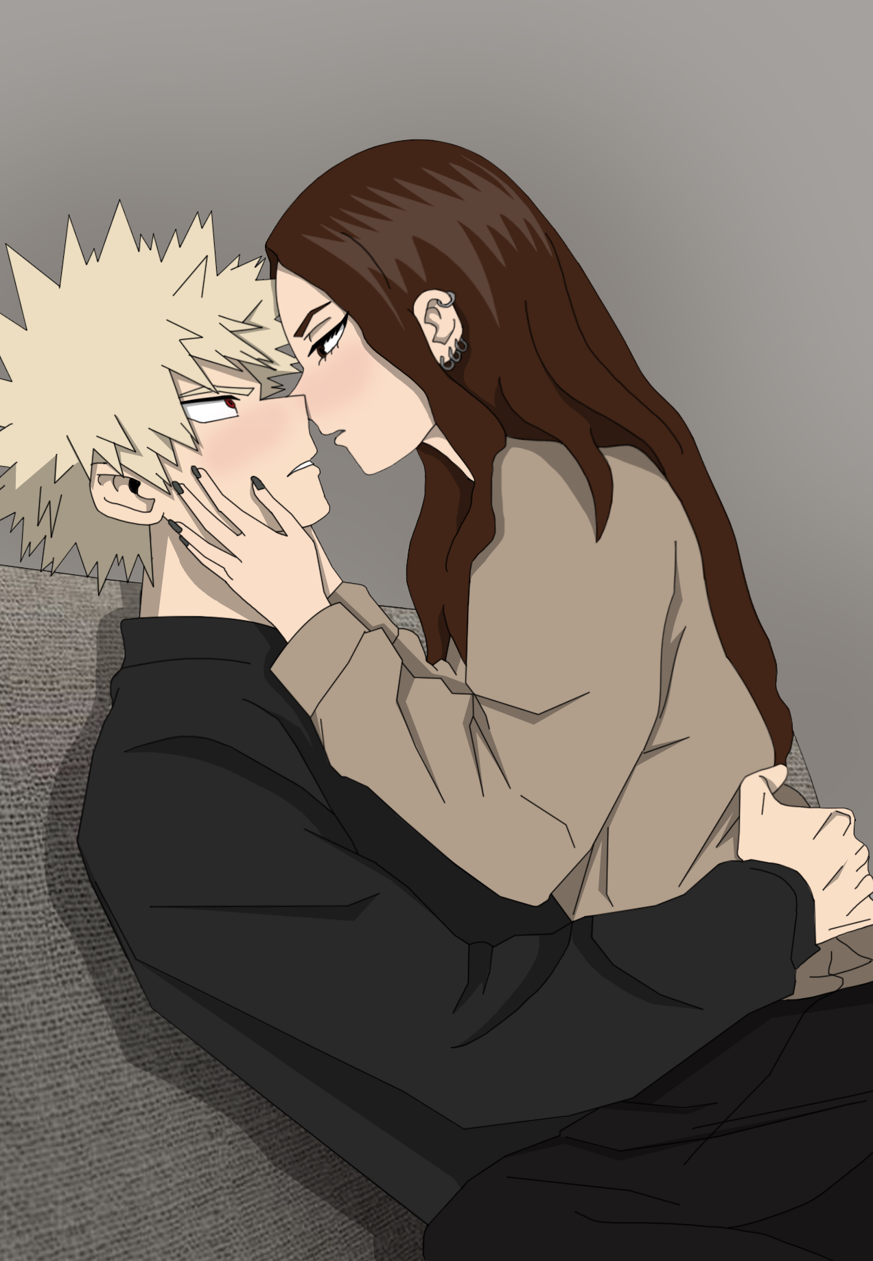 Bakugo Katsuki kiss by zelune9 on DeviantArt
