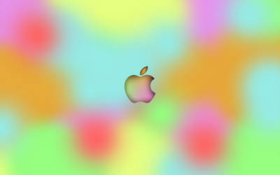 Colorsplash Apple (2560 x 1600)