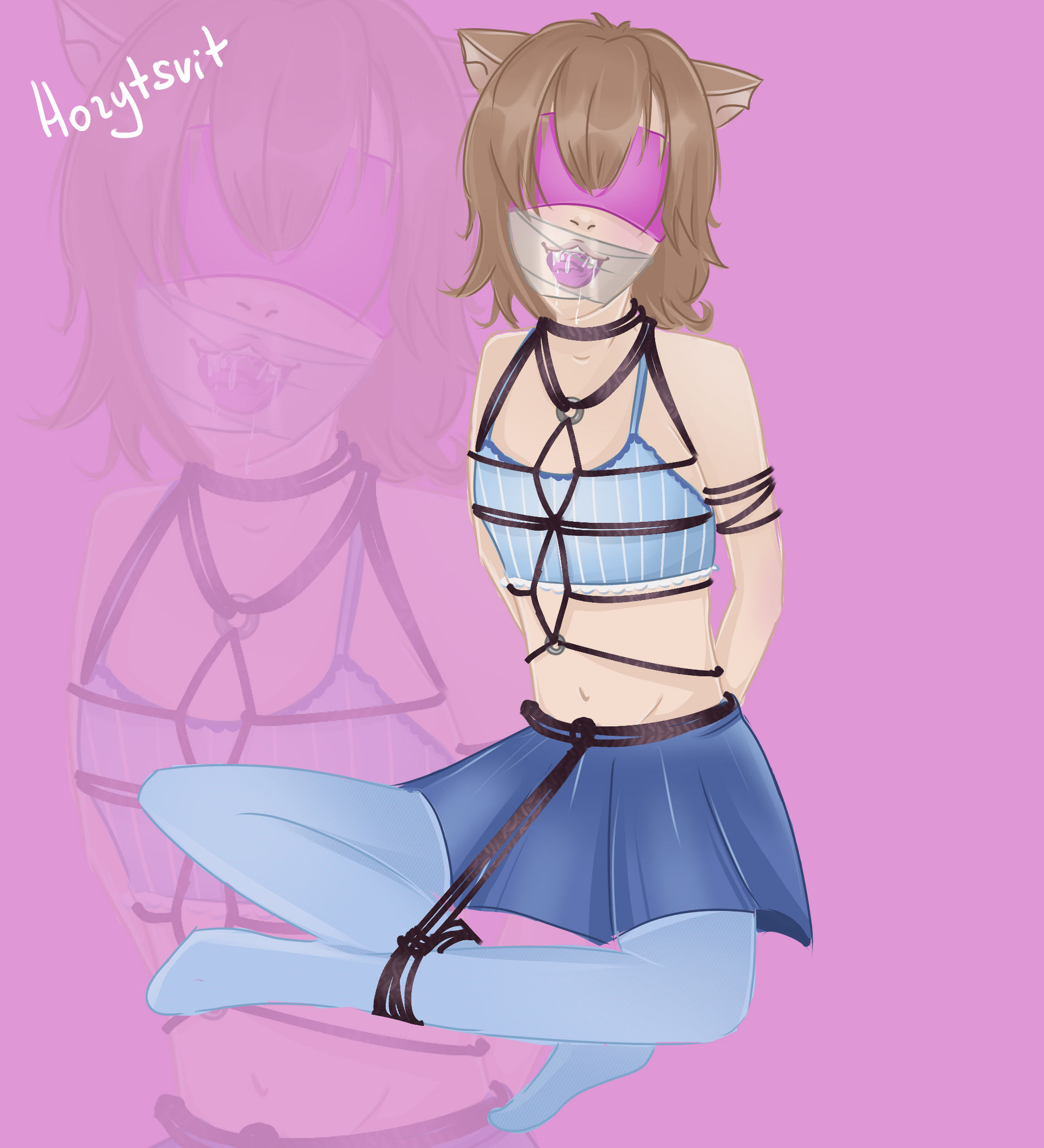 Felix's SelfBondage by Horytsvit on DeviantArt