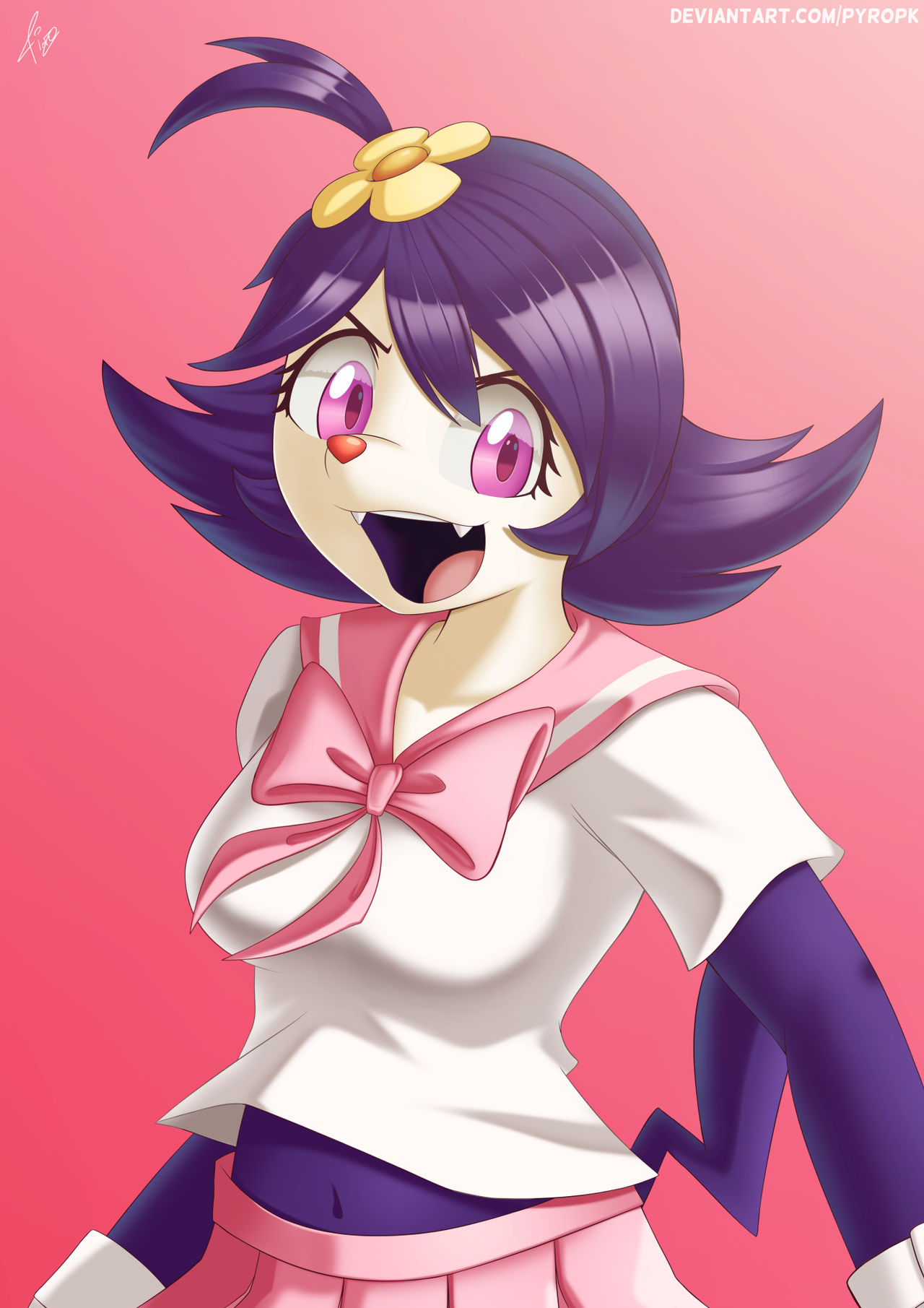 Dot Warner Anime Version by PyroPk on DeviantArt