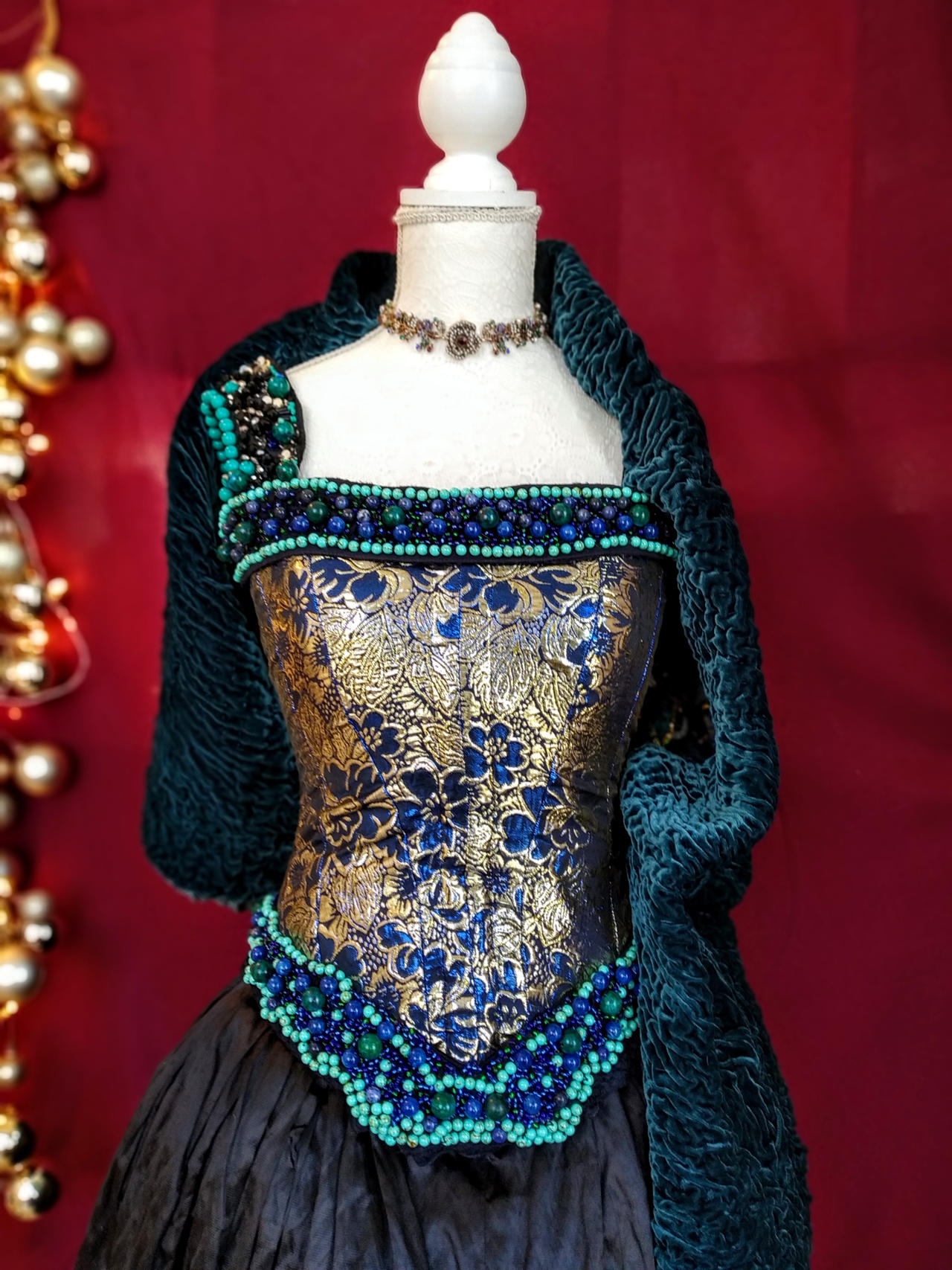 Anne Boleyn stage dress by Allada on DeviantArt