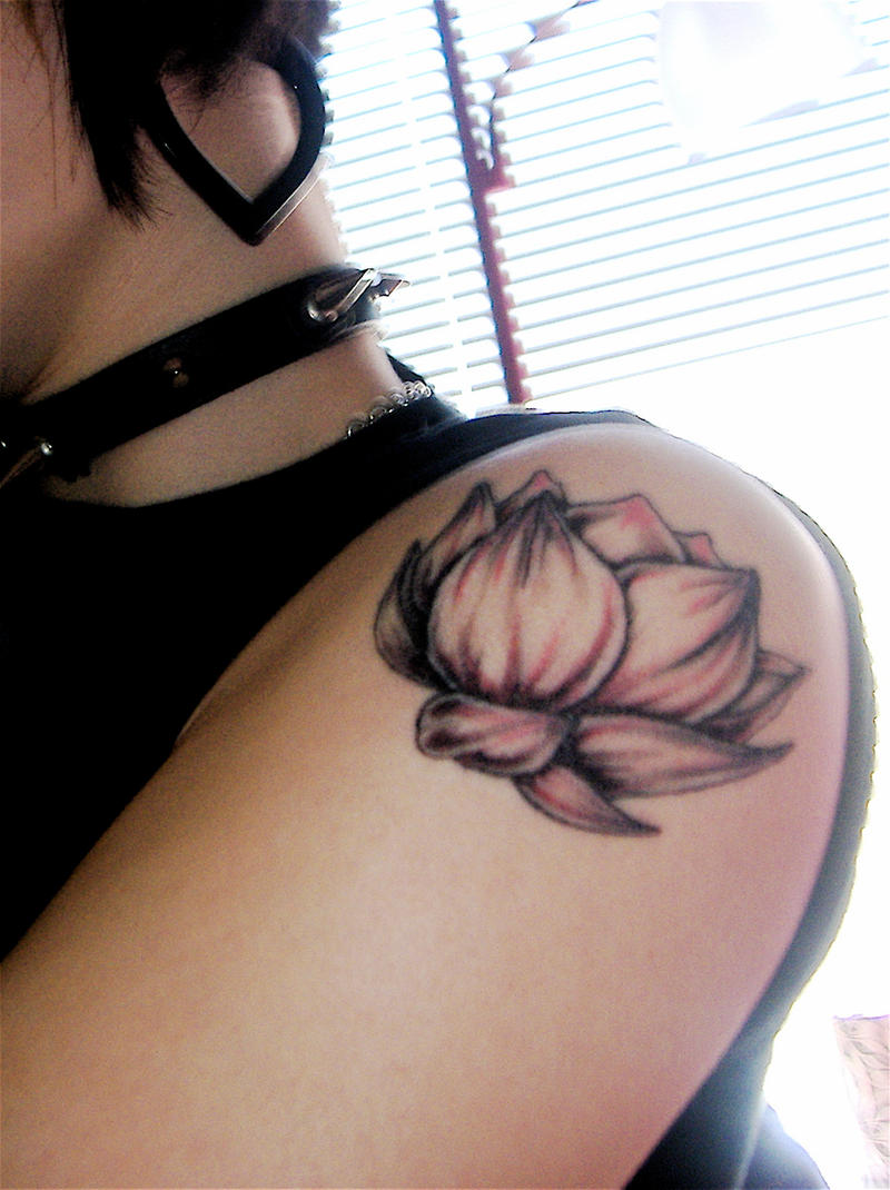 Lotus Ren Flower Tattoo