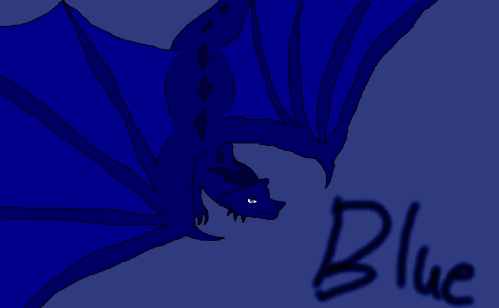 Blue the Dragon