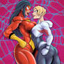 Spider-Woman Vs Spider-Gwen