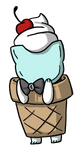 [gum] - Ice Cream Cone by telly-bean