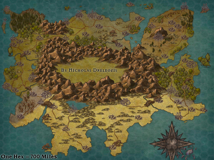 My Dnd Continent Map By Nickelearrednick On Deviantart My Dnd Continent Map By Nickelearrednick On Deviantart