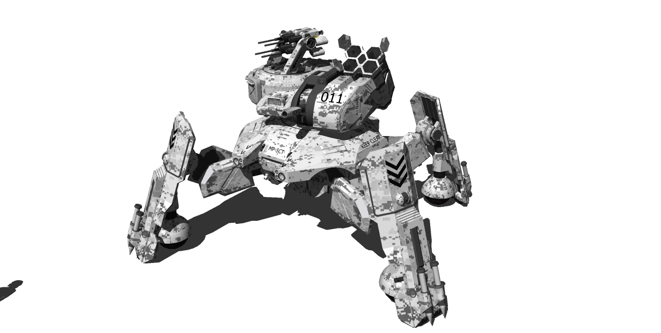 Assualt Quad Walker (Front view)