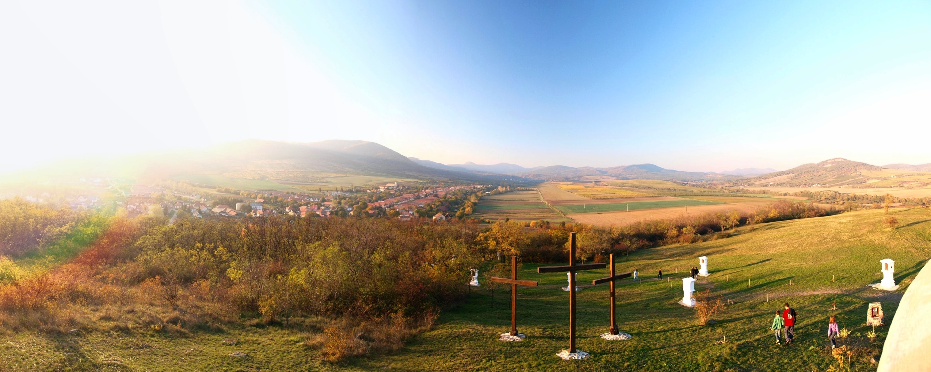 Panorama of Trautsondorf