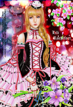 tekken LILI gothic lolita