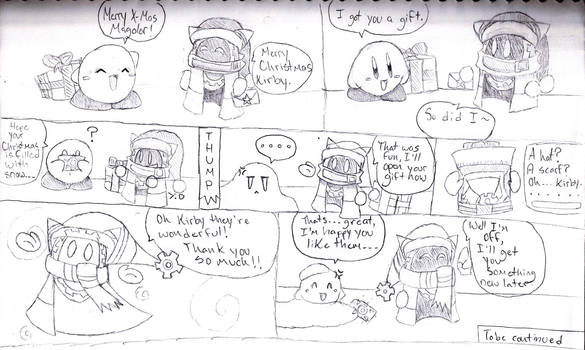 Magolor Christmas Comic Part 1