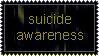 Suicide Awareness Stamp by DanksForTheMemeries