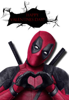 Pg DeadPool Valentines Day Card