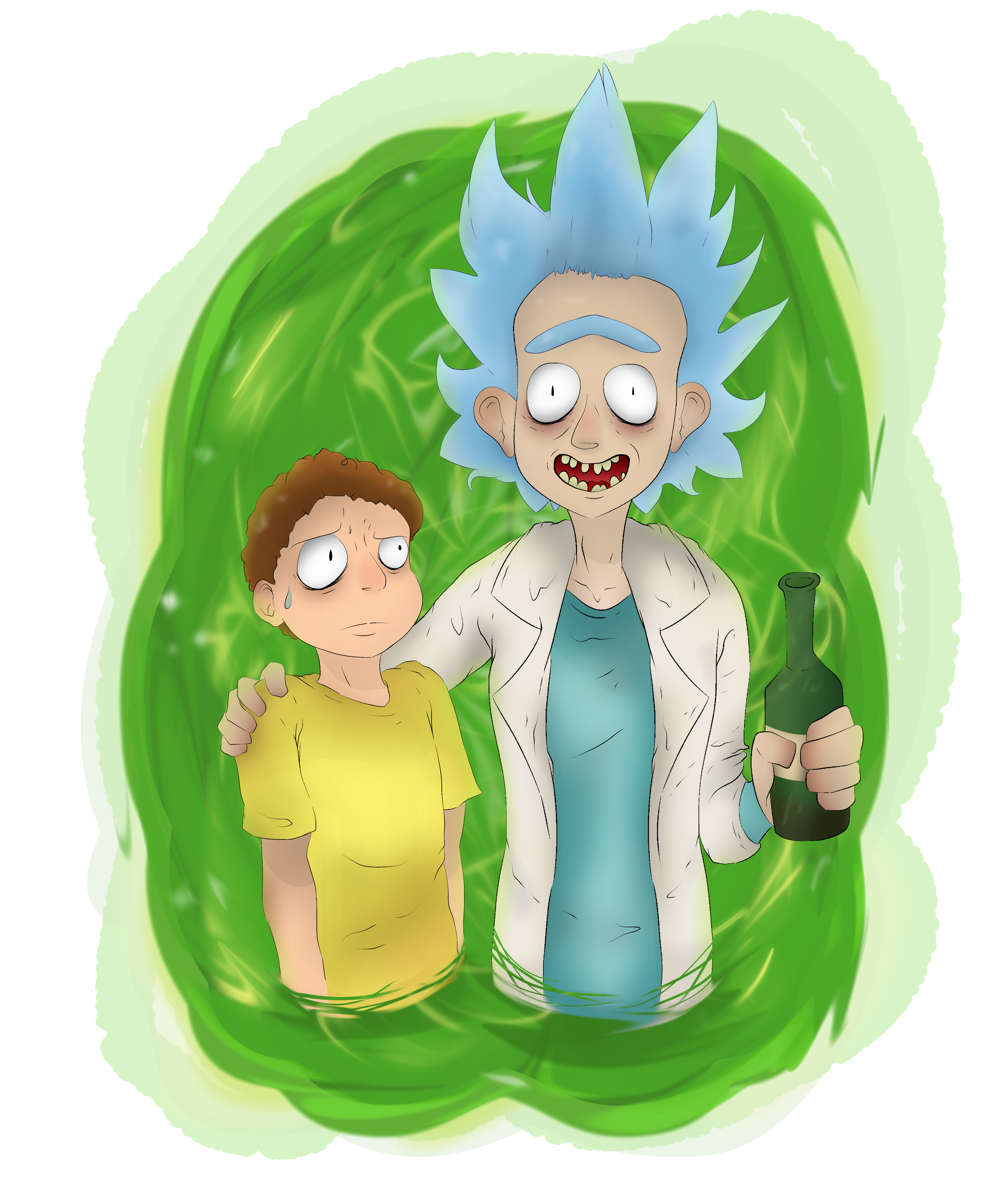 Just me and You, Morty..!