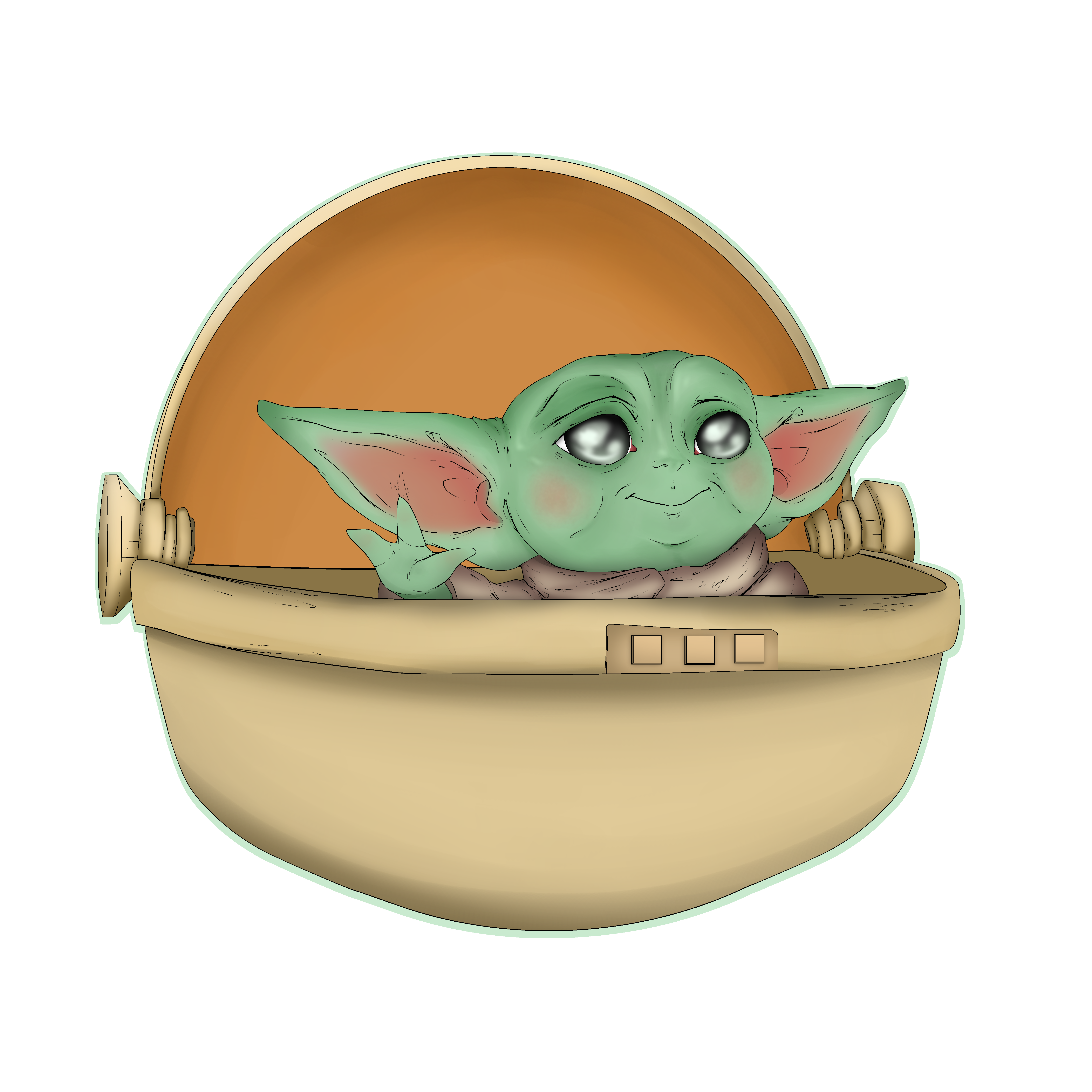 Baby Yoda Doodle By Eveldoodles On Deviantart Baby Yoda Doodle By Eveldoodles On Deviantart