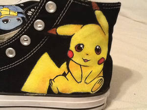 Pikachu custom shoes