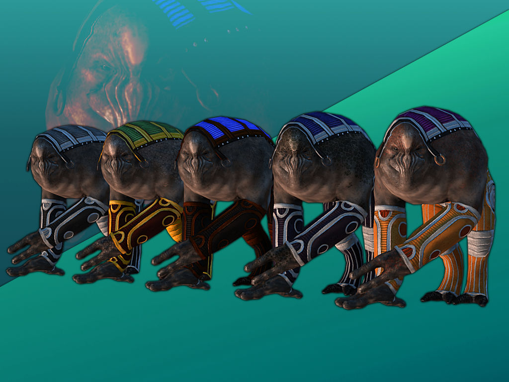 Elcor from ME1 + Recolors by Gragra96 on DeviantArt