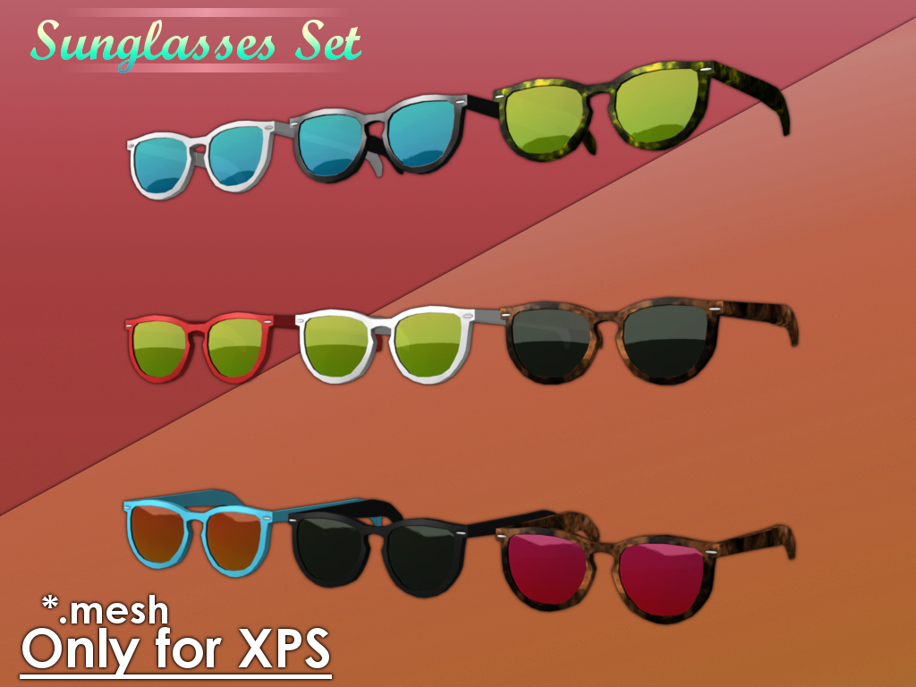 Sunglasses Set for XPS