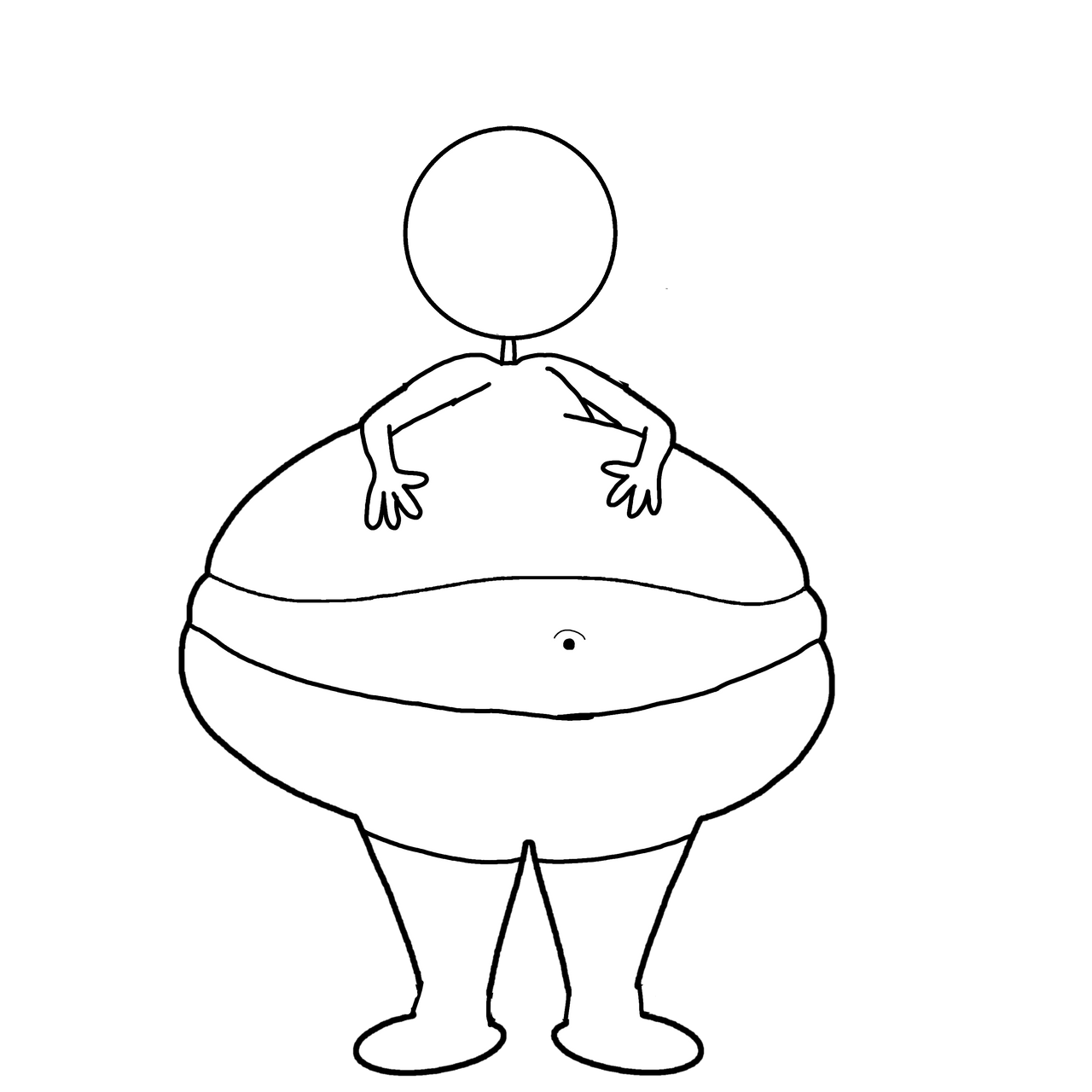Fat Human Base Fat Body base by YoshiDonna729567 on DeviantArt