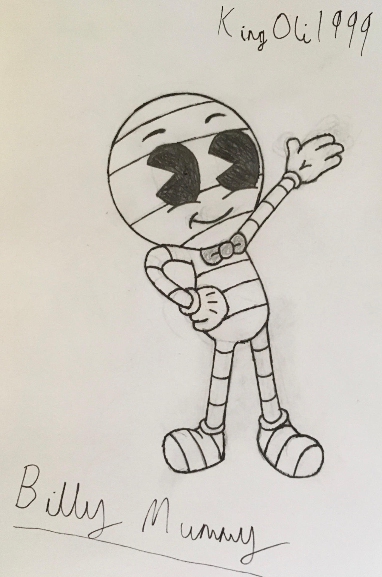 Billy Mummy updated look by KingOli1999 on DeviantArt