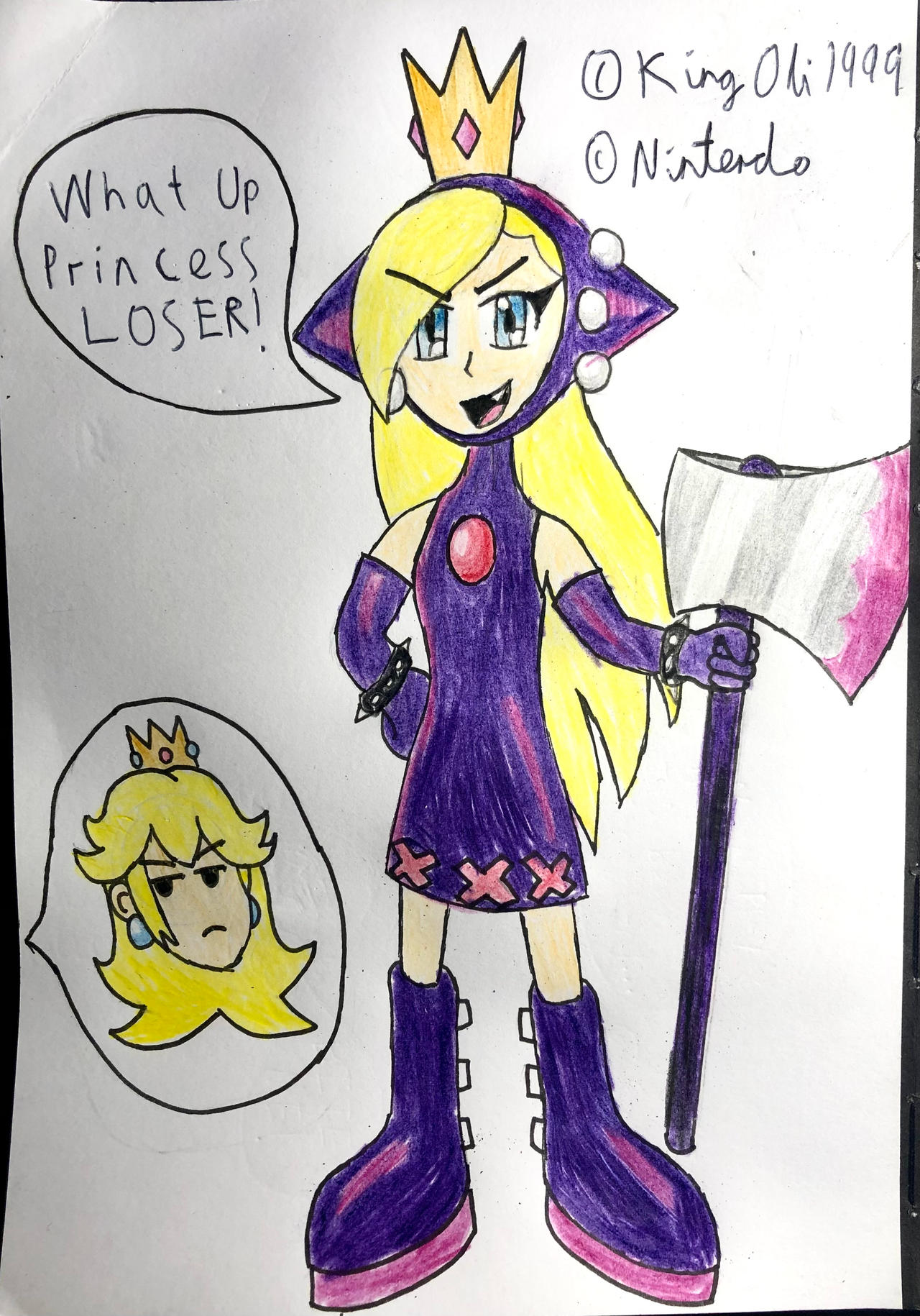 Walapeach Fanart: WaPeach by KingOli1999 on DeviantArt