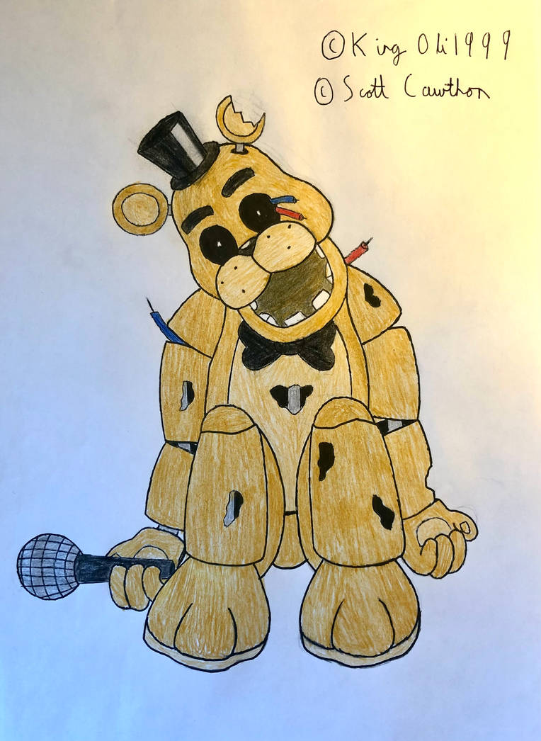 FAN ART Golden Freddy By KingOli1999 On DeviantArt fan-art-golden-freddy-by-kingoli1999-on-deviantart