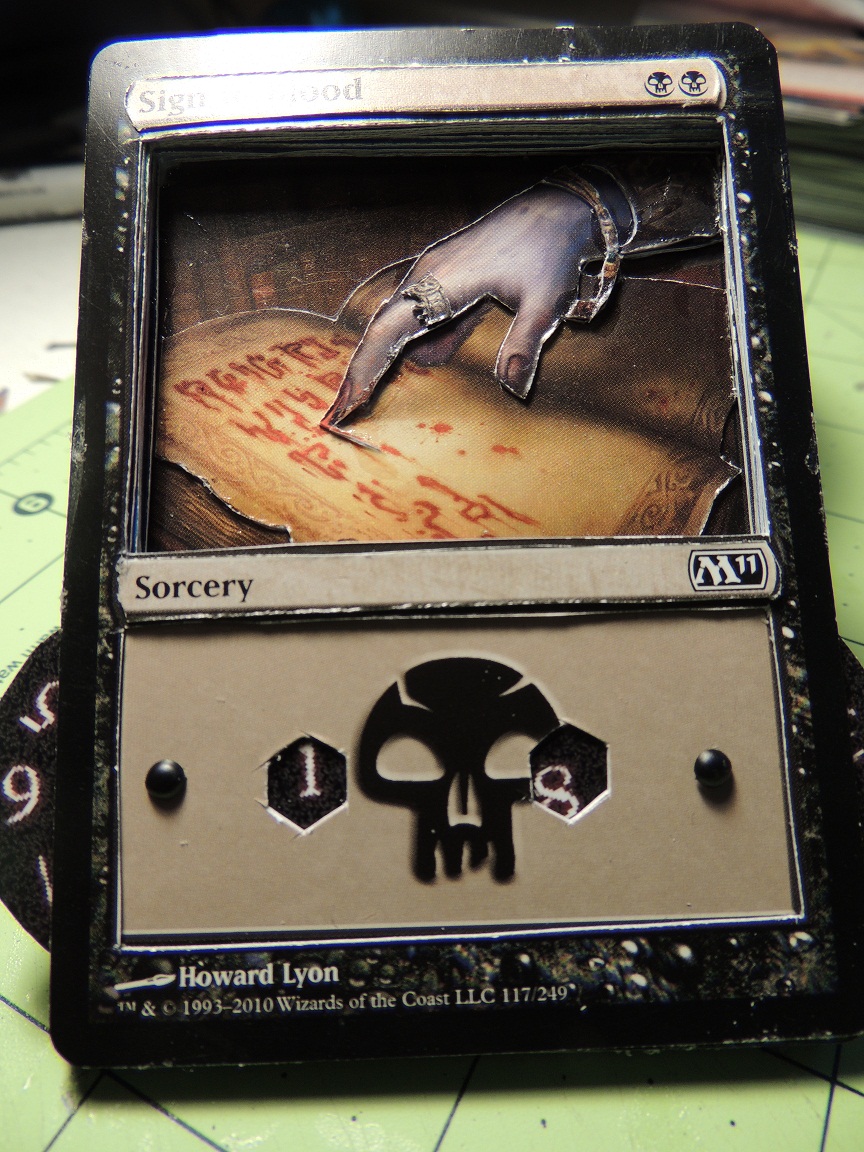 mtg 3d card life counter for easy to read Making a 3D Printed LifeCounter