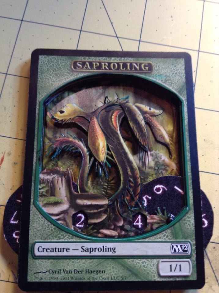 mtg 3d card life counter LifeTrax | Counter for TCGs and TTRPGs tabletop games Life Counter & Token