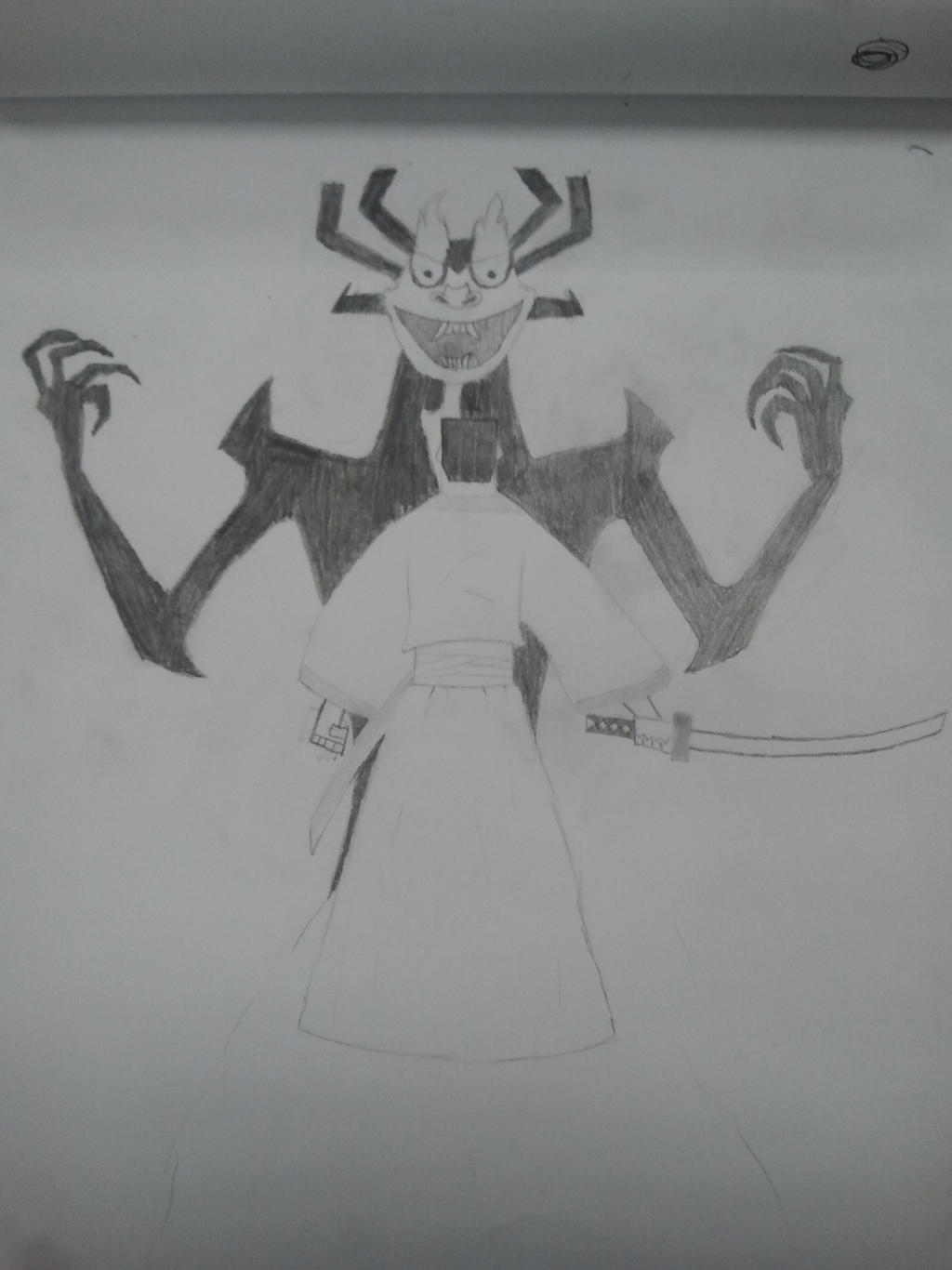 Samurai Jack VS AKU