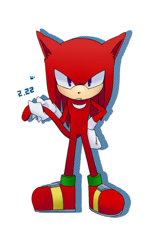 Knuckles Cat.net knuckles the cat by mas2a on DeviantArt