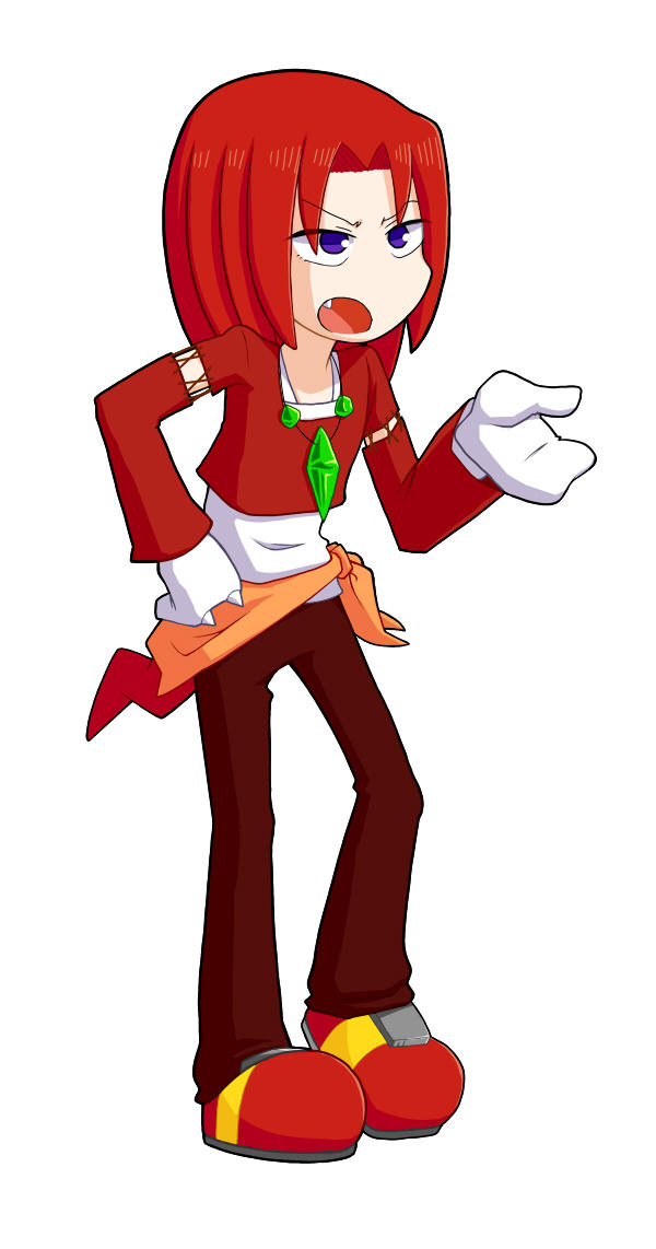 Knuckles human form by mas2a on DeviantArt