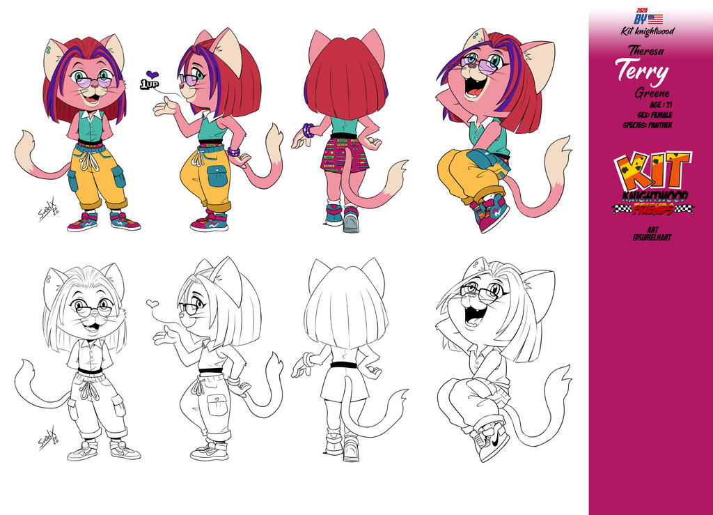 TERRY GREENE reference sheet COMMISSION by SurielX on DeviantArt