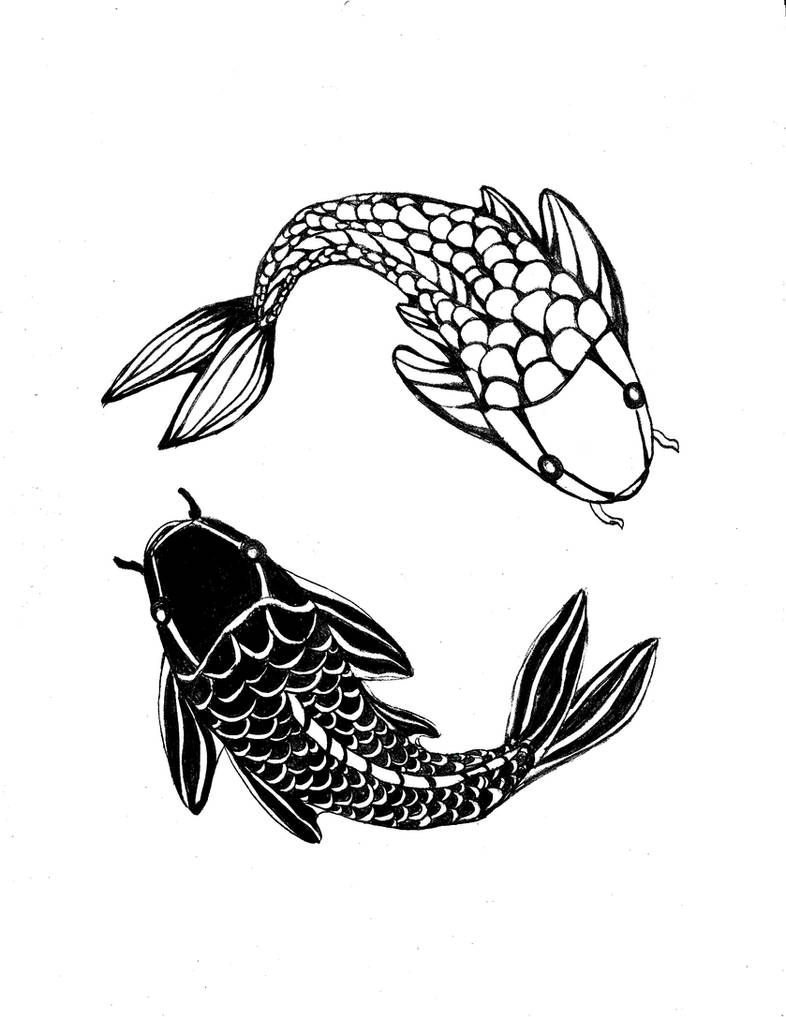 Koi ying-yang