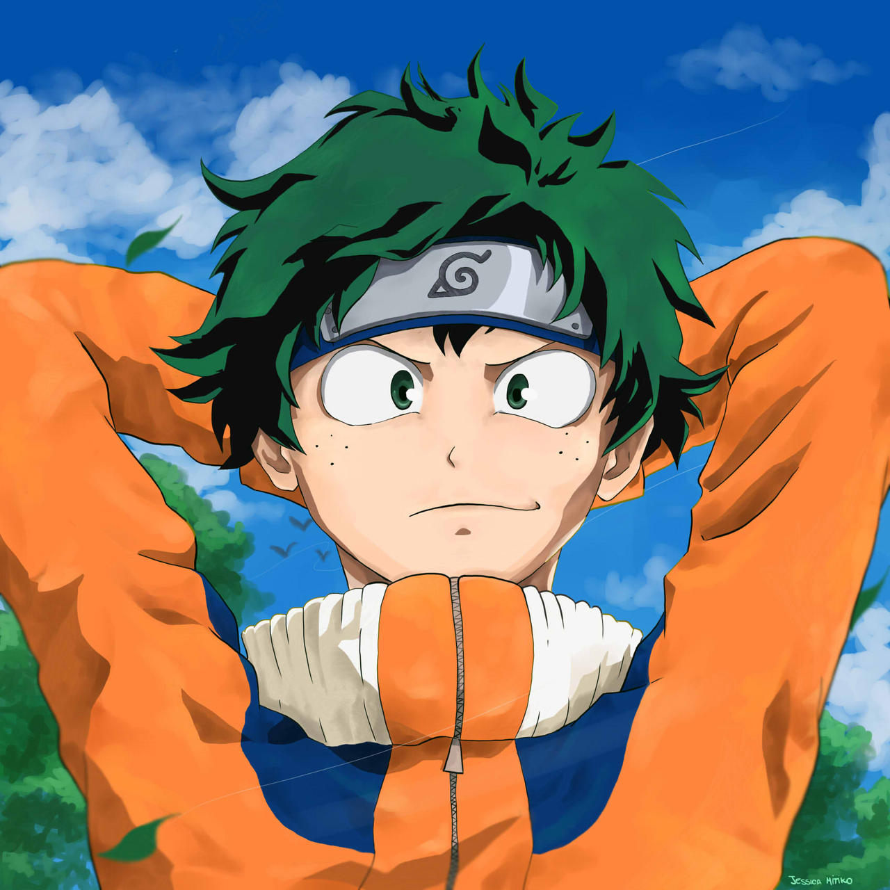 Naruto Color Verde